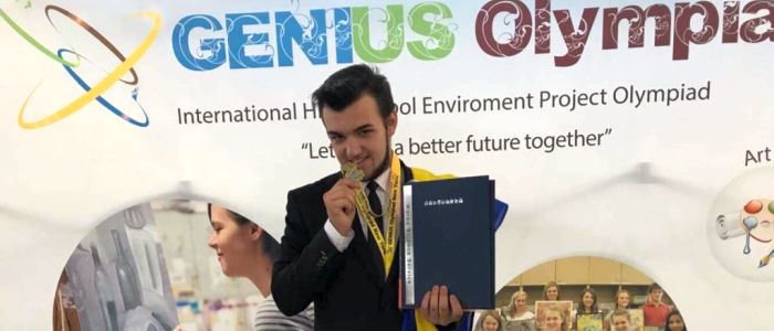 Український школяр отримав золото на «Олімпіаді геніїв» у США