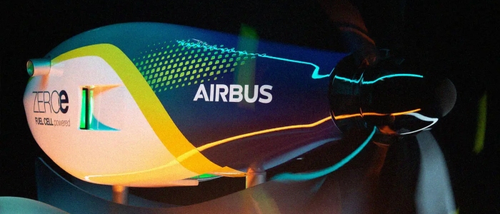 Airbus прив'яже двигун на водневих паливних елементах до масивного літака