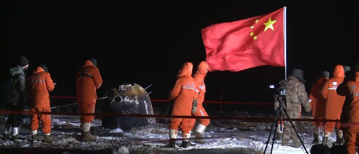 Китай використовував екзоскелети для збору зразків з Місяця