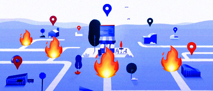 Карти Гугл тепер дозволяють дізнатися, чи ваш маршрут у вогні