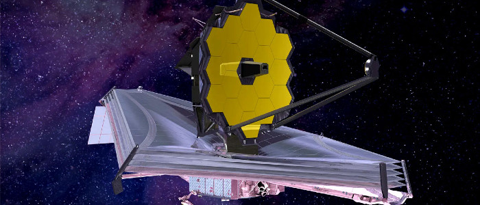 Космічний телескоп Джеймса Вебба в глибокому космосі