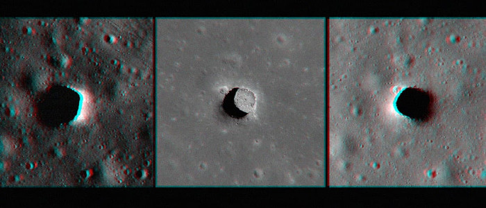 НАСА знайшло на Місяці ями, де завжди комфортна температура