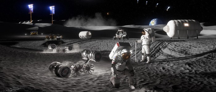 NASA шукає приховані печери для будівництва своєї першої місячної бази