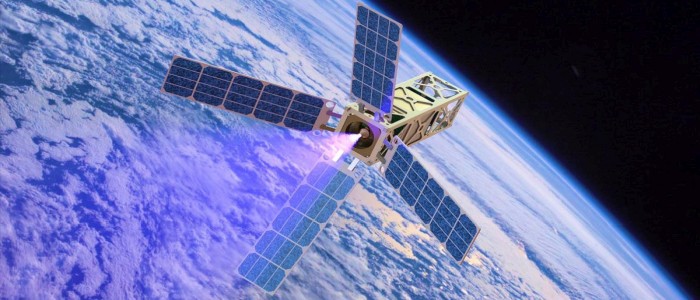 Принстон представляє супутник на плазмовому двигуні