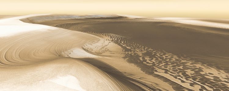 Дослідники ідентифікували вісім ділянок з відкритим льодом на Марсі