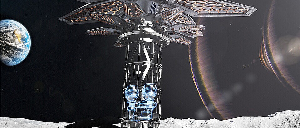 Rolls-Royce побудує ядерний реактор для Місяця