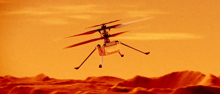 Вертоліт на Марсі прожив довше, ніж планувало НАСА