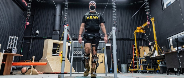 Армія США тестує екзоскелет з електроприводом