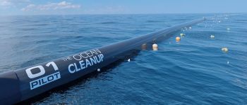 Величезна пастка готова почати збирати океанський пластик