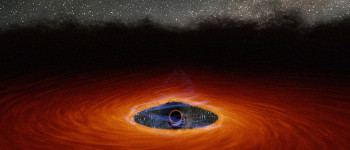 Астрономи виявили світло, що виходить з-поза чорної діри