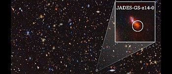 Космічний телескоп Джеймса Вебба виявив найдальшу галактику, що коли-небудь спостерігалася