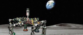 Студенти МТІ збудували робота-павука, який може будувати місячні колонії