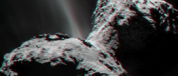 Подивіться на цей захопливий кліп з поверхні віддаленої комети
