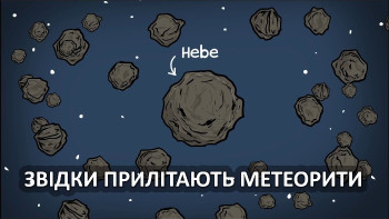 Чому багато метеоритів прилітають з одного і того ж місця